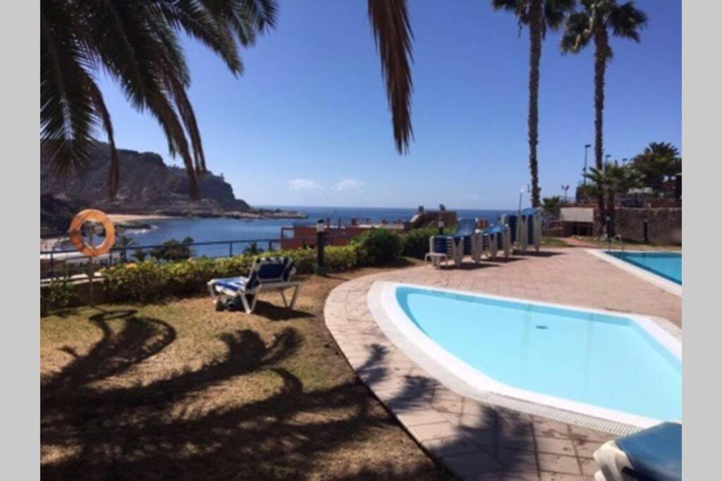 Blue Pearl - Pool - Terrace - Ocean View - Beach - Wifi - Wonderful Complex - Free Digital Travel Guide Mogán Eksteriør bilde