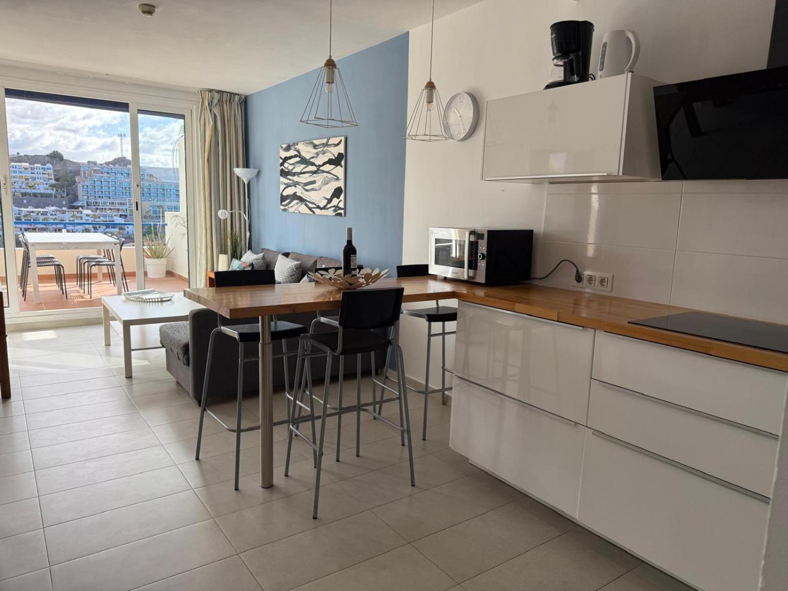 Blue Pearl - Pool - Terrace - Ocean View - Beach - Wifi - Wonderful Complex - Free Digital Travel Guide Mogán Eksteriør bilde